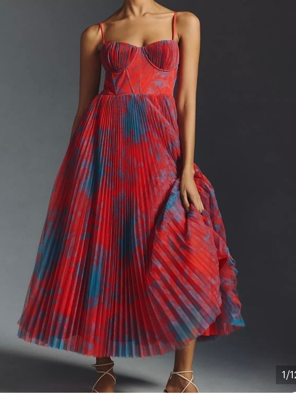 Hutch Amara Corset Floral Dress